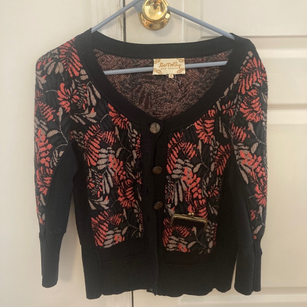 Vintage Sweater with Change Purse Pocket